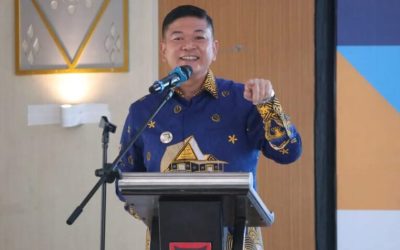 Pj Wali Kota Pagar Alam H. Lusapta Yudha Kurnia Buka Sosialisasi Hak Kekayaan Intelektual (HaKI) Di Kota Pagar Alam Tahun 2023
