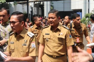 Pj. WALIKOTA PAGAR ALAM H. LUSAPTA YUDHA KURNIA MENGHADIRI RAPAT KOORDINASI PEJABAT DAERAH